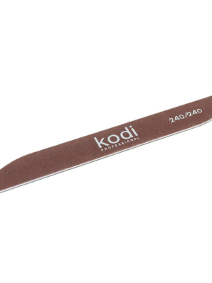 KODI NAIL FILE BOOMERANG 240/240 (COLOR: BROWN, SIZE: 178/20/2)