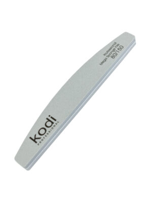 KODI NAIL BUFFER - HALF MOON - (GREY) - 80/150