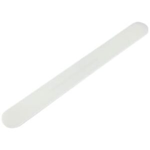 KODI NAIL FILE 187 - STRAIGHT Plastic Base White, 178/19 mm