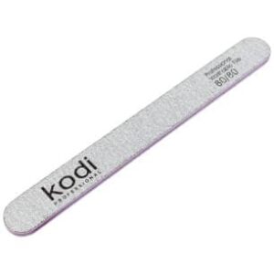 KODI NAIL FILE 132 - STRAIGHT FILE 80/80 LIGHT GRAY, SIZE: 178/19/4
