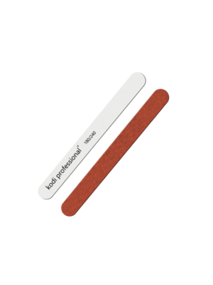 KODI NAIL FILE 000 - STRAIGHT WHITE/BROWN 180/240
