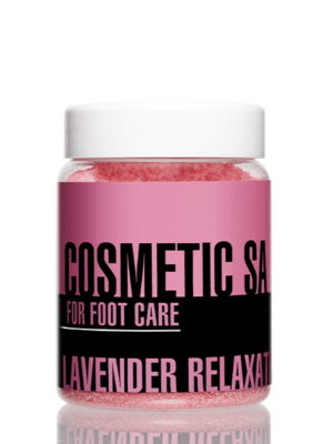 Lavender Relaxation Cosmetic Salt for Feet, 300 g.