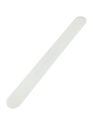 KODI NAIL FILE 187 - STRAIGHT Plastic Base White, 178/19 mm