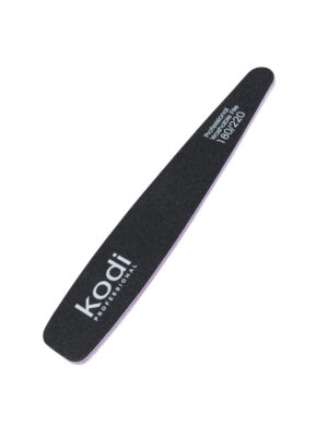 KODI NAIL FILE 062 - CONICAL FORM 180/220, BLACK