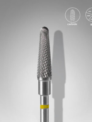 Carbide nail drill bit frustum yellow EXPERT head diameter 4 mm / working part 13 mm