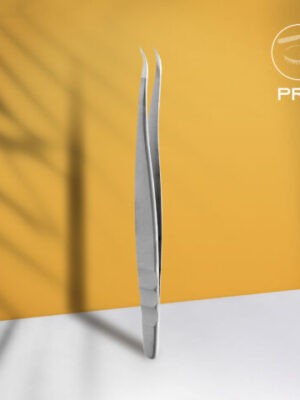 Professional eyelash tweezers EXPERT 41 TYPE 3 (curved)