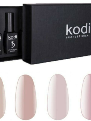 KODI SET OF NATURAL RUBBER BASE 12ml. 6 PCs. IN BOX