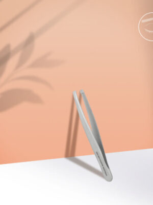 Eyebrow tweezers BEAUTY & CARE 10 TYPE 1 (wide straight)