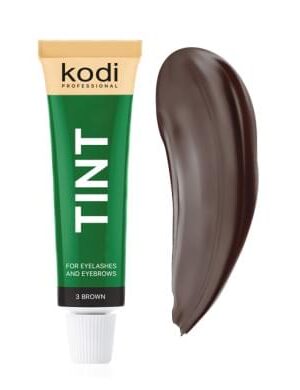 Paint for eyebrows and eyelashes, brown (15ml)