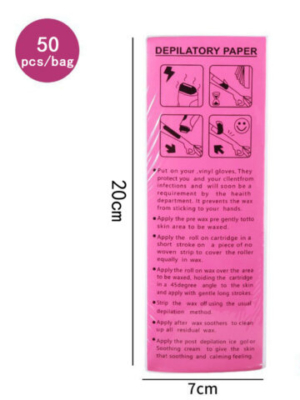 Depilatory Paper - 50pcs