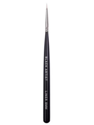 Nail brushes Liner 8mm Painting Brush (Handle: Black, Bristles: Nylon)