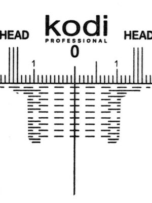 KODI SELF - ADHESIVE EYEBROW RULER (5PCS)