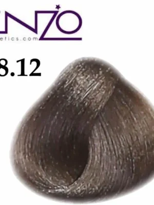 ENZO Hair Color Cream-8.12 LIGHT ASH IRISEE BLONDE