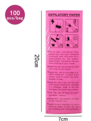 Depilatory Paper - 100pcs