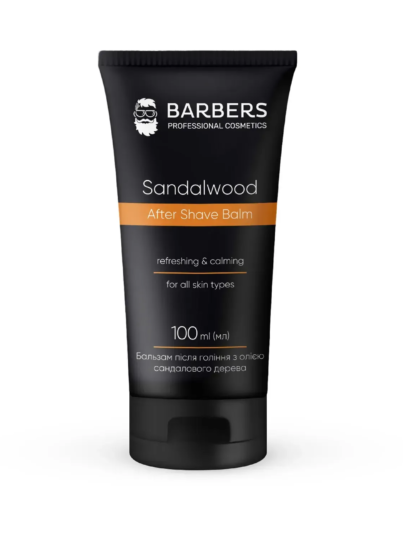 collectionsredstva-posle-brityaproductbalzam-posle-britya-s-maslom-sandala-barbers-sandalwood-100-ml-24020829883025